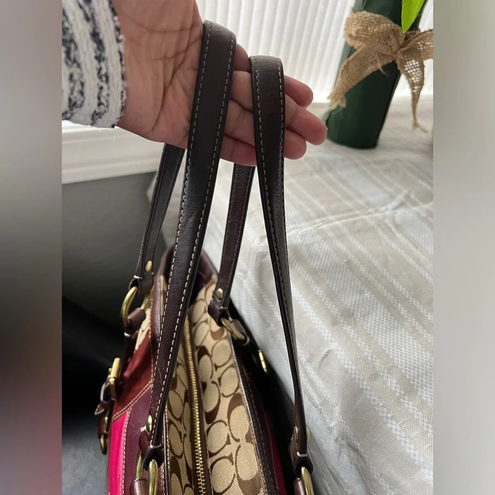 LAST CHANCE- Coach Patchwork Tote - Picture 8 of 15